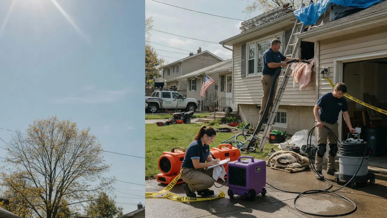 Emergency Water Removal in Cumberland, OH near me